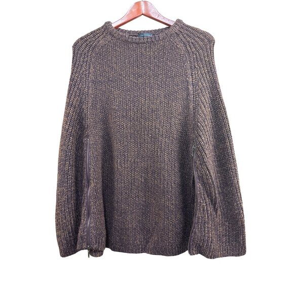 The Limited Womens Knit poncho Brown XS/S - Picture 1 of 5